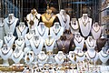 * Nomination: Jewellery displayed in a window at the Grand Bazaar of Tehran, Iran. -- ZarlokX 11:47, 30 April 2025 (UTC) * Review Lacks detail. Some blown highlights. --Tagooty 04:23, 3 May 2025 (UTC)