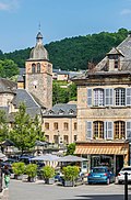 * Nomination: View of the bell tower of the church from Place du Marché in Saint-Geniez-d'Olt, Aveyron, France. (By Krzysztof Golik) --Sebring12Hrs 07:39, 5 May 2025 (UTC) * * Review needed