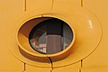 Window at motorway bridge, Pratteln, Switzerland