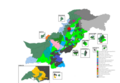 2002 Pakistan general election map