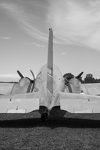 DC3 (SE-CFP) at Skå airfield, Stockholm County.
