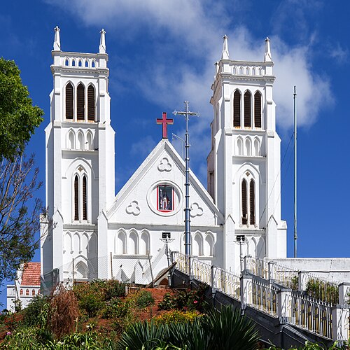 Front view, Sacred Heart Cathedral, Ooty
