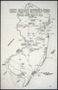 Map of New Jersey's high points