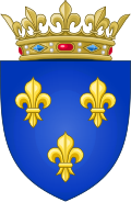 Blason de France, dynastie capétienne (1376–1789)