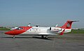 Jet Rescue XA-UCI LearJet 55 on the pad at CYHU Saint-Hubert/Montreal Metropolitan Airport