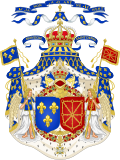Les armoiries du Royaume de France (1589–1792)