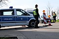 COVIC-19 pandemic border control in Kehl in March 2020