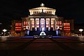Konzerthaus Berlin at night in January 2021