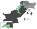 1977 Pakistan general election map