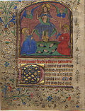 French manuscript miniature